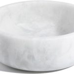 Karibiber Marble Dog Bowl Heavy Anti Slip Design-0