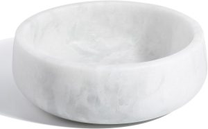 Karibiber Marble Dog Bowl Heavy Anti Slip Design-0