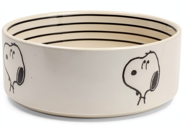 Peanuts Stoneware Pet Bowl by Gibson Overseas-0