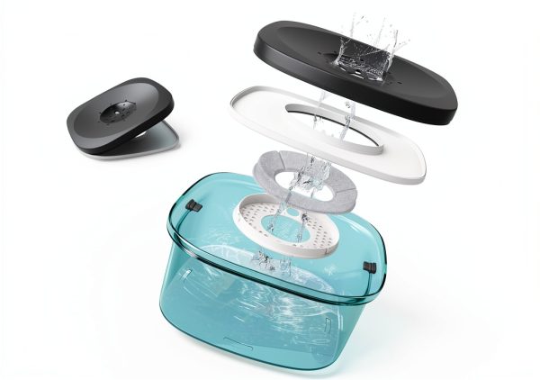 UPSKY Dog Water Bowl 4L Large Capacity-3