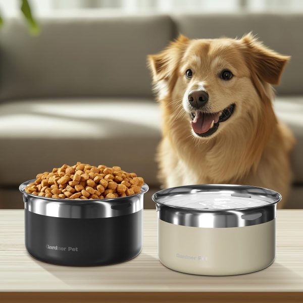 Gardner Pet Stainless Steel Dog Bowls-7