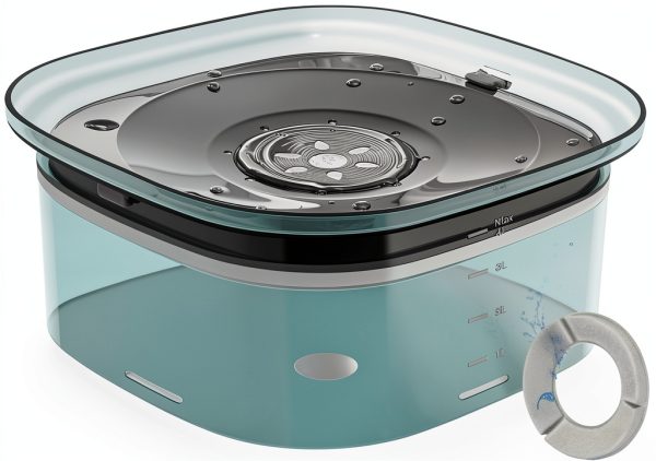 UPSKY Dog Water Bowl 4L Large Capacity-0