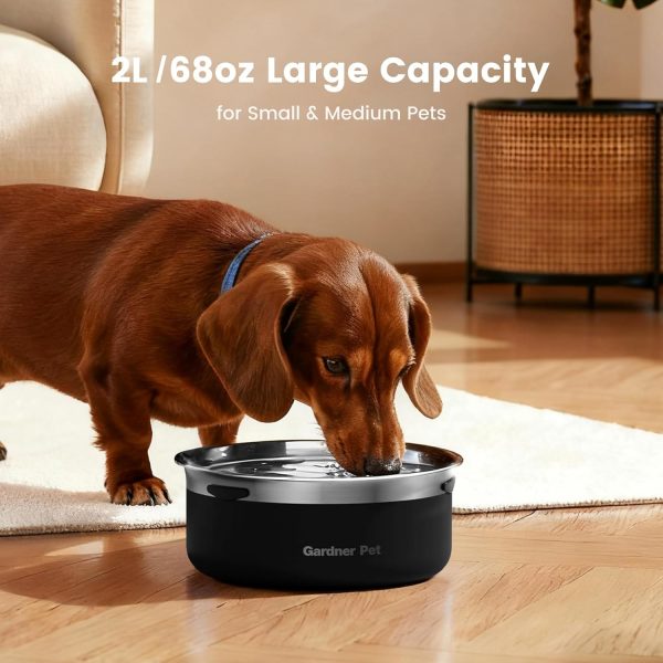 Gardner Pet Stainless Steel Dog Bowls-1