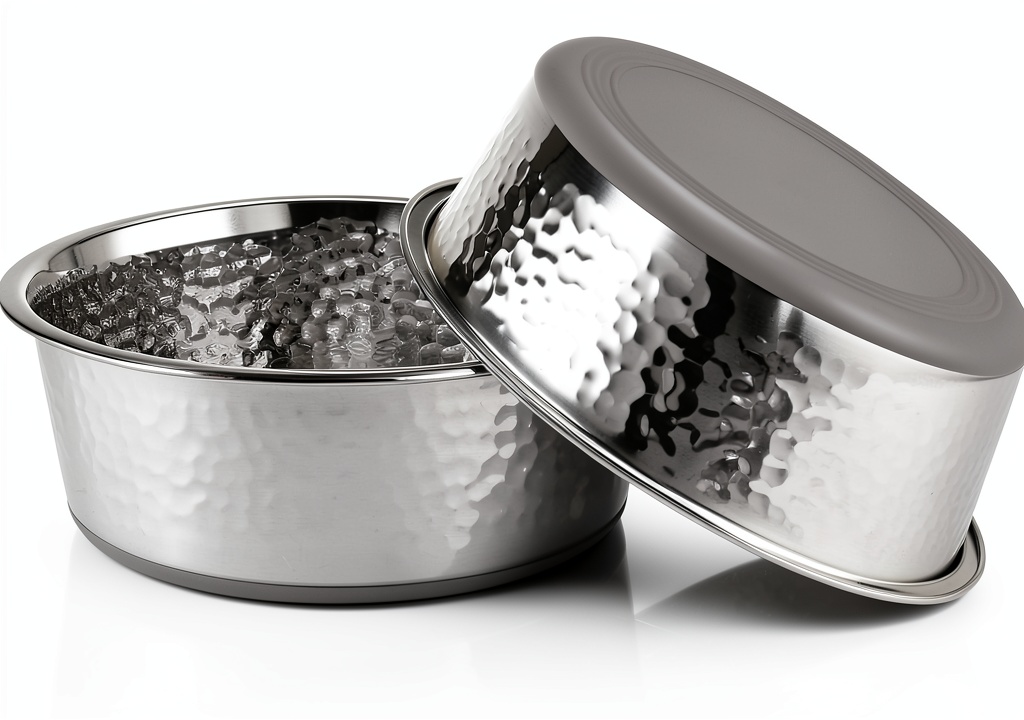URBUDDIES stainless steel dog bowls