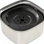 UPSKY 3L Stainless Steel Dog Water Bowl-0