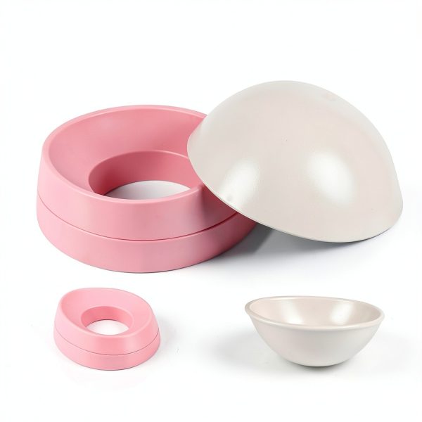 JWPC Bulldog Bowl Pet Supplies Ceramic Dog Bowls-5