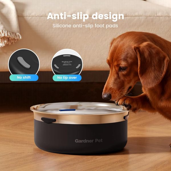Gardner Pet Stainless Steel Dog Bowls-7