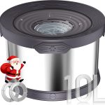 Stainless Steel Dog Bowl UPSKY Anti Spill-0