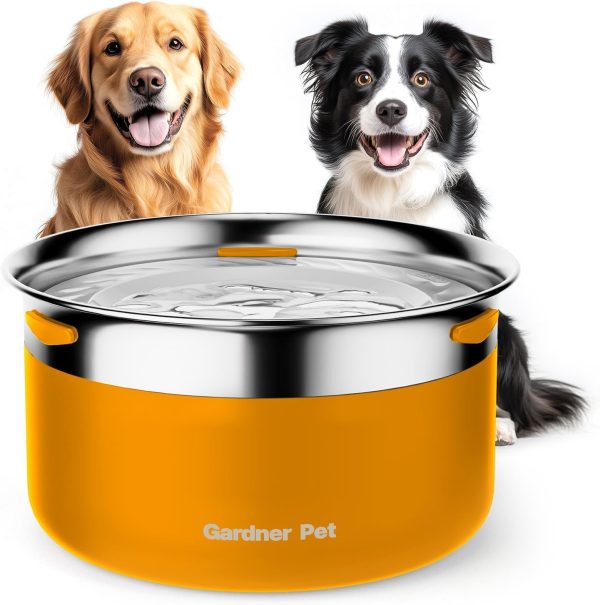 Gardner Pet Stainless Steel Dog Bowls-0
