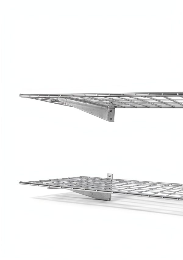 Hyloft 00630 Heavy Duty Steel Wall Garage Shelving 48x24 White-4