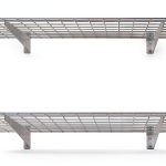 Hyloft 00630 Heavy Duty Steel Wall Garage Shelving 48x24 White-0